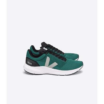 Women's Veja MARLIN LT V KNIT Shoes Green | ZA 517HAP